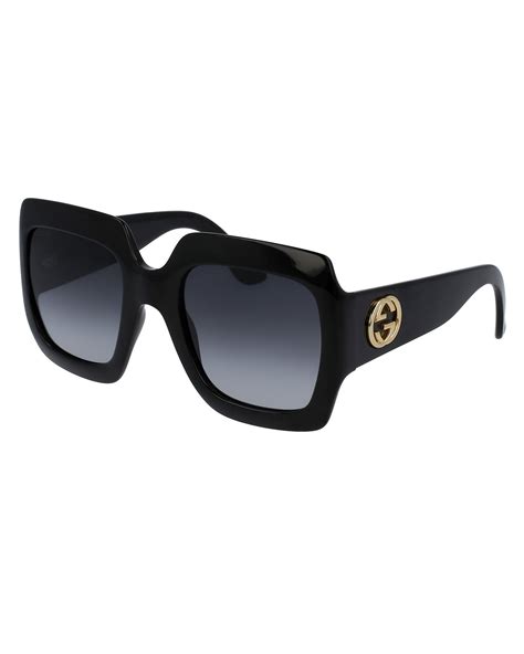 big square gucci sunglasses|gucci women's oversized square sunglasses.